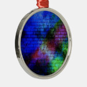 Wall Graffiti Ornament Aus Metall (Rechts)