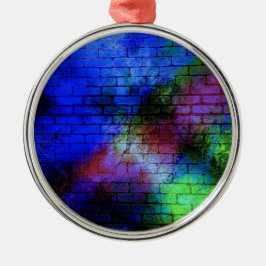 Wall Graffiti Ornament Aus Metall