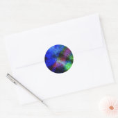 Wall Graffiti Runder Aufkleber (Umschlag)