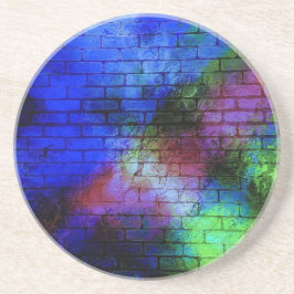 Wall Graffiti Sandstein Untersetzer