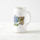 Wall Irish Shield Bierglas (VorderseiteRechts)