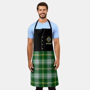 Wall Irish Shield/Tartan Personalisiert Kilt Schürze