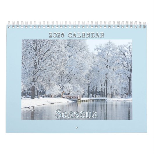 WALL-Kalender 2026 "SAISONS" Kalender (Titelbild)
