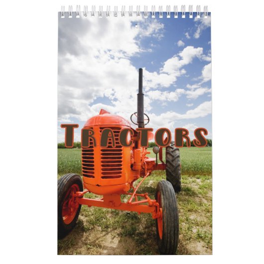 Wall-Kalender für die Sammlung von Traktoren Kalender (Titelbild)