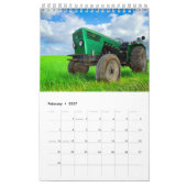 Wall-Kalender für die Sammlung von Traktoren Kalender (Feb 2027)