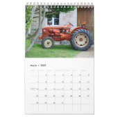 Wall-Kalender für die Sammlung von Traktoren Kalender (Mär 2027)
