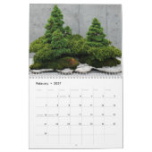 Wall-Kalender mit Bonsai Kalender (Feb 2027)