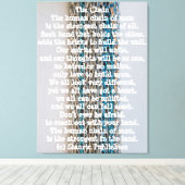 WALL LEINWAND ART&DESIGN STYLE (Insitu (Holzboden))