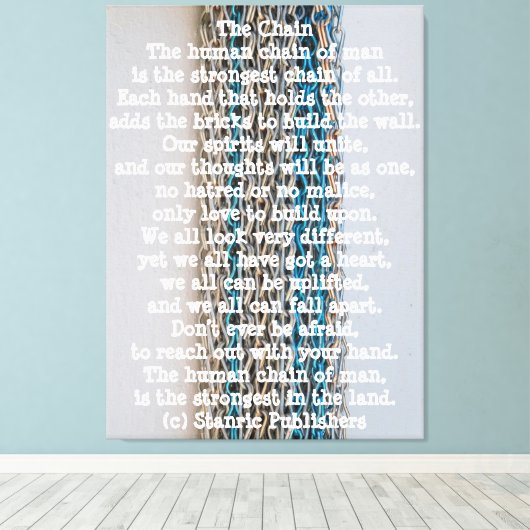 WALL LEINWAND ART&DESIGN STYLE (Insitu (Holzboden))