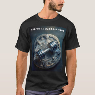 Wall-Logo aus Halfhydes Barbell Club T-Shirt
