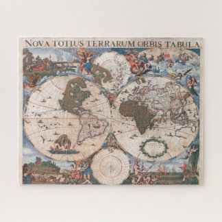 Wall Map of the World By Cornelis Danckerts Puzzle