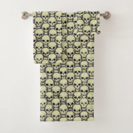 Wall o’ Skulls Badhandtuch Set