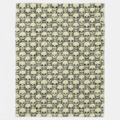 Wall o’ Skulls Fleecedecke (Vorderseite)