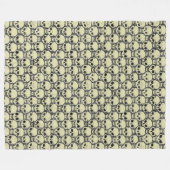 Wall o’ Skulls Fleecedecke (Vorderseite (Horizontal))