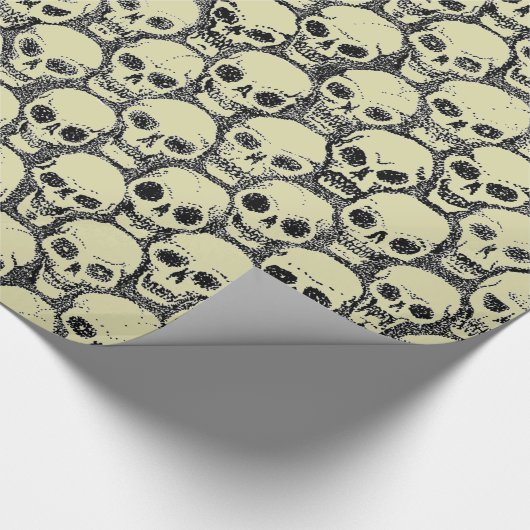 Wall o’ Skulls Geschenkpapier (Ecke)