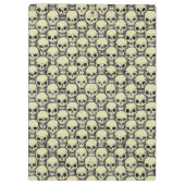 Wall o’ Skulls Klemmbrett (Rückseite)