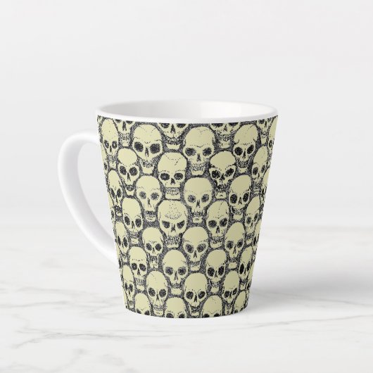 Wall o’ Skulls Milchtasse (Linke Ecke)