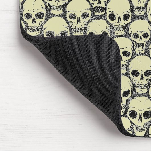 Wall o’ Skulls Mousepad (Ecke)