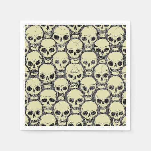 Wall o’ Skulls Serviette (Vorderseite)