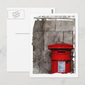 Wall & Postbox Postkarte (Vorne/Hinten)