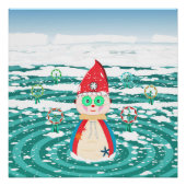 Wall Poster - Ein verspätetes Weihnachtsbild. (Vorderseite)