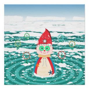 Wall Poster - Ein verspätetes Weihnachtsbild.