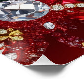 Wall-Poster mit Los Angeles Colors Design Poster (Ecke)