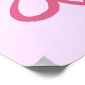 Wall Poster mit vielen Lieben (Ecke)