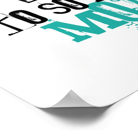 Wall Poster Sie sagte Abschied von Okay Inspiratio (Ecke)