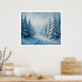 Wall Poster – Tranquil Nature-Inspired Home (Küche)