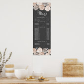 Wall Print Hair Beauty Beautician Preis Poster (Küche)