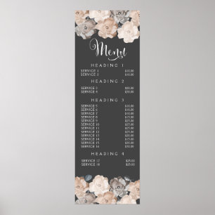 Wall Print Hair Beauty Beautician Preis Poster