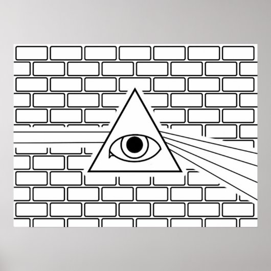 Wall Prism Eye Poster (Vorne)