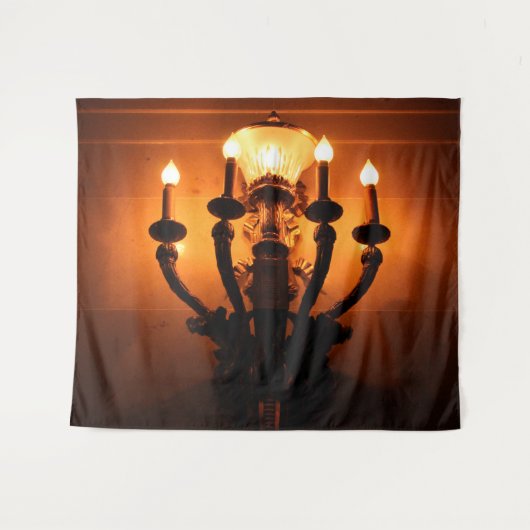 Wall Sconce Antique Ästhetik Wandteppich (Vorderseite (Horizontal))