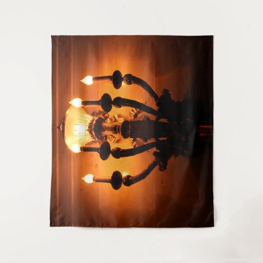 Wall Sconce Antique Ästhetik Wandteppich (Vorderseite)