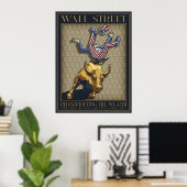 Wall St. Umverteilung pt1 Poster (Heimbüro)