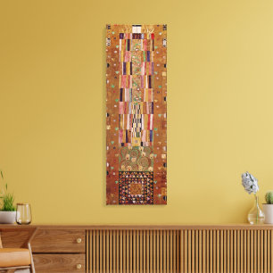 Wall, Stoclet Frieze von Gustav Klimt Leinwanddruck