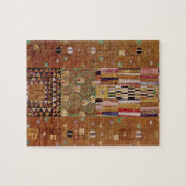 Wall, Stoclet Frieze von Gustav Klimt Puzzle (Horizontal)