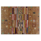 Wall, Stoclet Frieze von Gustav Klimt Schneidebrett (Vorderseite)