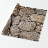 Wall Stones Masonry Rocks Geschenkpapier (Ungerollt)
