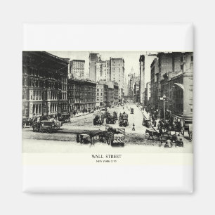 Wall Street 1900 Magnet