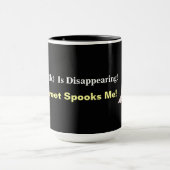 Wall Street 401 (k) Sonnenliche Halloween-Tasse Tasse (Zentrum)