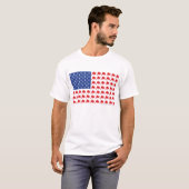 Wall Street American Flag T-Shirt (Vorne ganz)