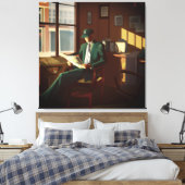 Wall Street Analyst Leinwanddruck (Insitu (Schlafzimmer))