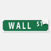 Wall Street Autoaufkleber (Vorne)