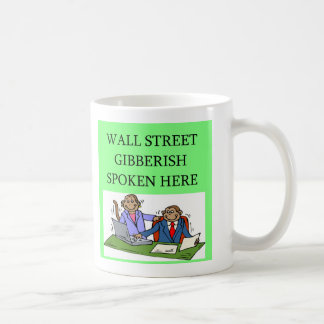 Wall Street Börseinvestor Kaffeetasse