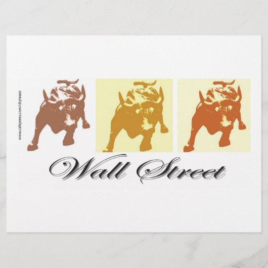 Wall Street Bull Market Flyer (Vorne)