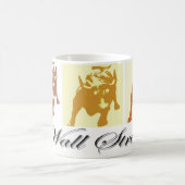 Wall Street Bull Market Kaffeetasse (Mittel)