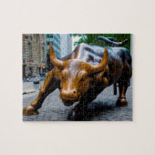 Wall Street Bull Puzzle (Horizontal)