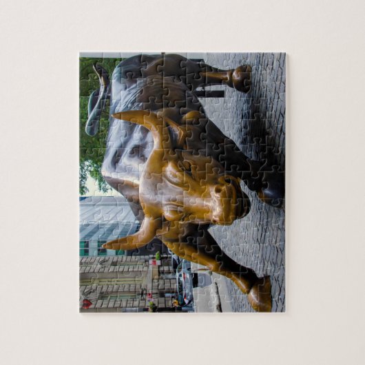 Wall Street Bull Puzzle (Vertikal)